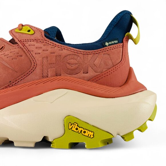 Hoka Kaha 2 Low GTX Gore-Tex Red Men's Waterproof Hiking Shoes 1123190-HSSS - Picture 6 of 10